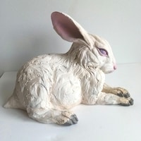 Handmade ceramic rabbit by Harrington Ceramics