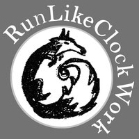 Run Like ClockWork logo for handmade creative work